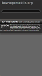 Mobile Screenshot of howtogomobile.org